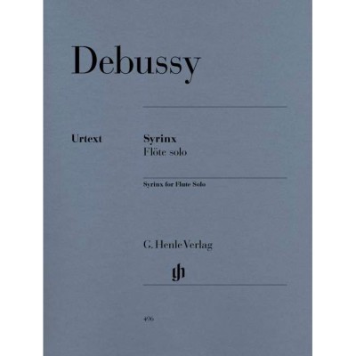 Debussy - Syrinx - La Flûte De Pan - Pour Flûte Seule - Flute