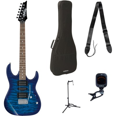 Pack GRX70QA-tbb-transparent Blue Burst Gio + Accessoires