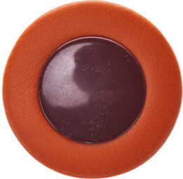 Deluxe Sax Pad 46,0mm Cuir brun