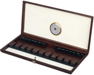 Leather Hygrocase Bassoon 10 Dark Brown