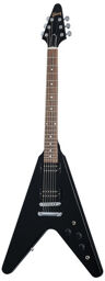 80s Flying V Ebony Noir