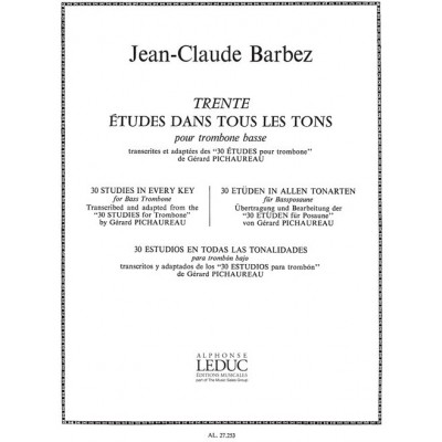 30 Etudes Dans Tous Les Tons