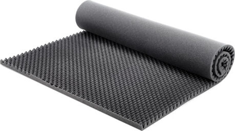 Eggbox Foam grey 30 mm Gris