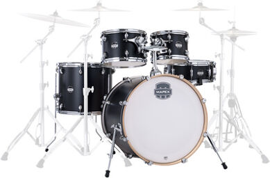 Mars Maple Stage Shell Set KD Matte Black