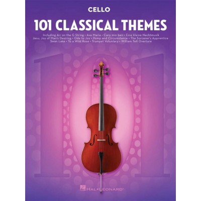 101 Classical Themes For Cello