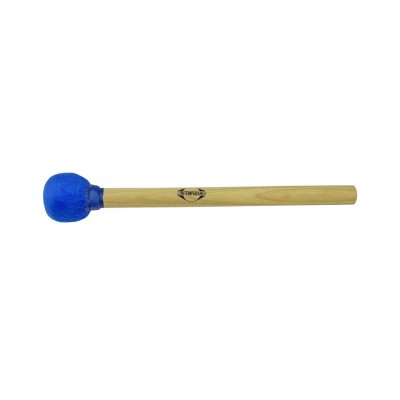 G-BS01blue - Mailloche De Surdo Bois Bleue 35CM