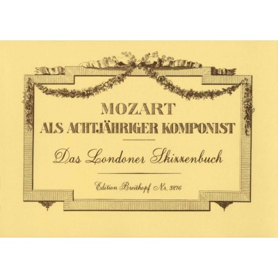 Mozart Wolfgang Amadeus - Als Achtjahriger Komponist - Piano