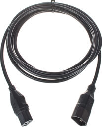 Extension Cable IEC 3,0m black