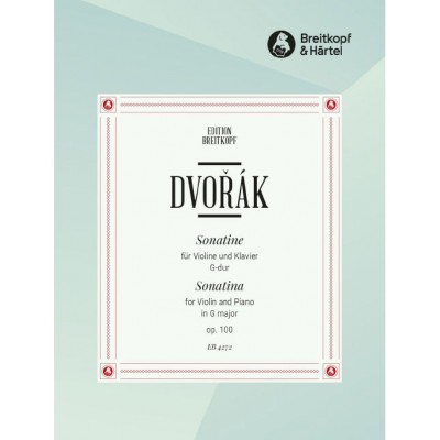 Dvorák - Sonatine G-dur Op. 100 Op. 100 - Violon et Piano