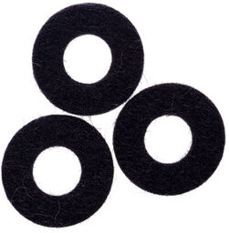 Valve C.Felt 20x5 3er-Set BK noir