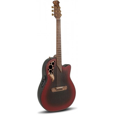 2087GT Deep Contour Cutaway Reverse Red Burst
