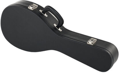 Mandolin Shaped Case Dark Green inside