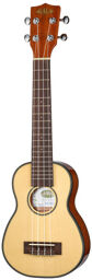 KA-SSLNG Soprano Ukulele Naturel satiné