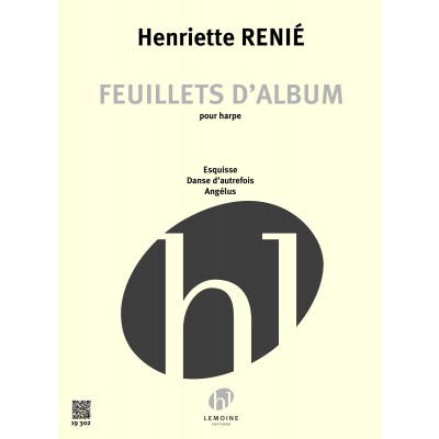 Renie Henriette - Feuillets D'album - Harpe