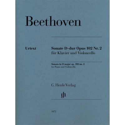 Beethoven L.V. - Sonate D-dur Op.102 N°2 - Violoncelle & Piano