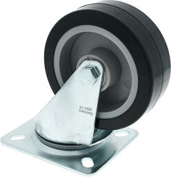Black Wheel Without Brake