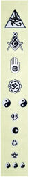 Religion Symbols Fret Markers