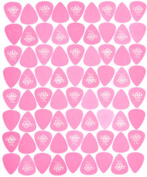 Plectrums Delrin 500 0,71 Rose