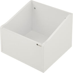 Vinyl Shelf One Top White