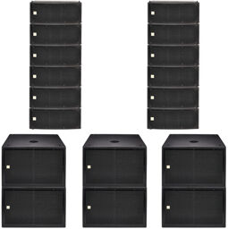 A 8 LA Line Array Bundle Noir
