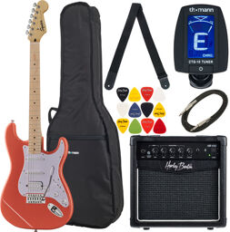 Sonic Strat HSS TCoral Set Tahitian Coral