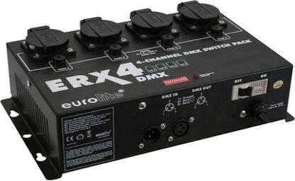 ERX-4 DMX Switchpack Black
