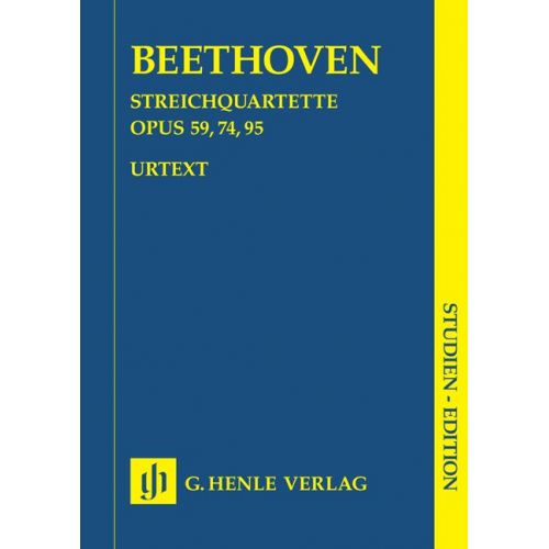 Beethoven L.V. - String Quets Op. 59, 74, 95