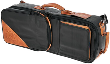 104-ECLK Elite Gigbag Alto Sax Noir avec accents marrons