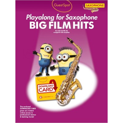 Guest Spot - Big Film Hits - Saxophone Playalong