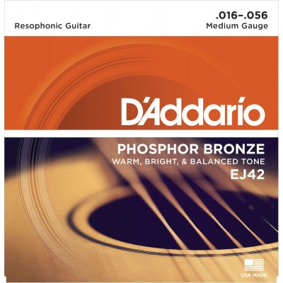 EJ42 Phosphor Bronze Medium 16-56