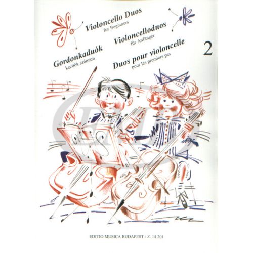 Violoncello Duos For Beginners Vol.2 - Violoncelle