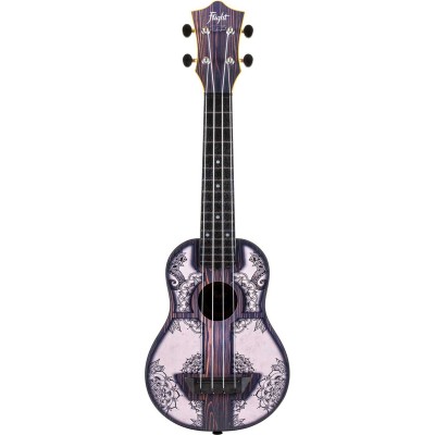 TUS40 Travel Ukulele Mandala Wood