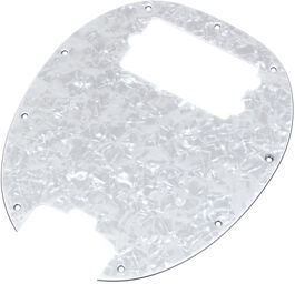 Pickguard Stingray SP WP H Imitation nacre blanche