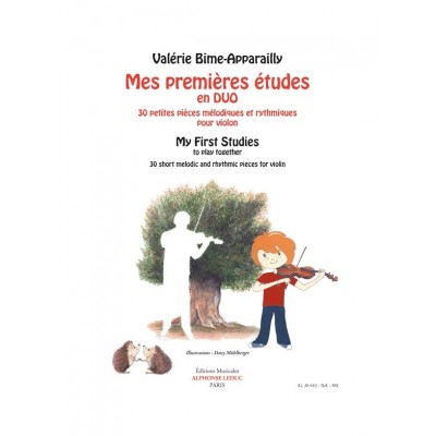 BIME-apparailly Valerie - Mes Premieres Etudes En Duo Pour Violon