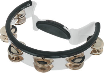 PTM-10SHX Quickm. Tambourine Blanc