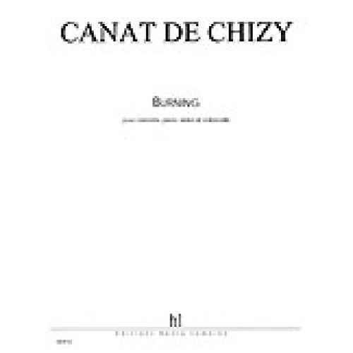 Canhizy - Burning - Clarinette, Piano, Violon Et Violoncelle