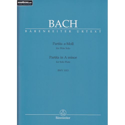 Bach J.S - Partita En La Mineur BWV 1013 - Flute Seule