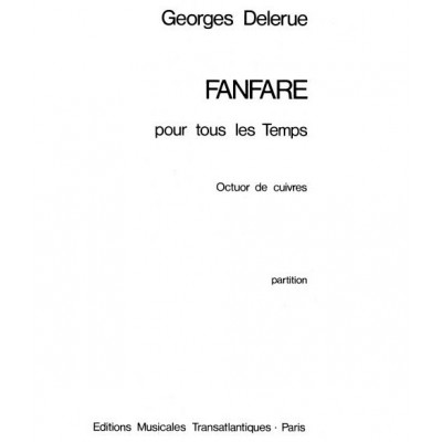 Fanfare Pour Tous Les Temps
