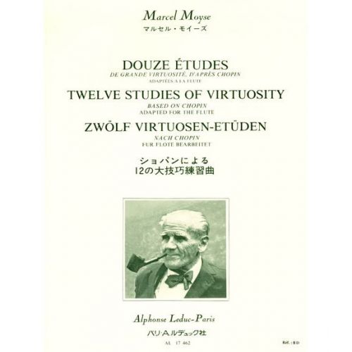 MOYSE MARCEL - 12 ETUDES DE GRANDE VIRTUOSITE D'APRES CHOPIN