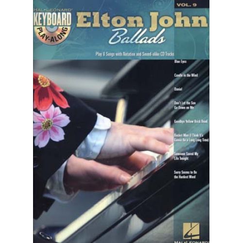 Keyboard Play Along Vol.9 Elton John Ballads + Cd - Piano, Ch