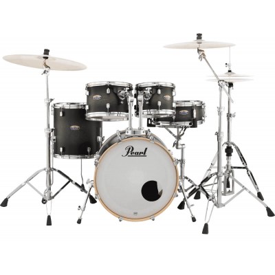 Decade Maple Stage 22 Satin Black Burst