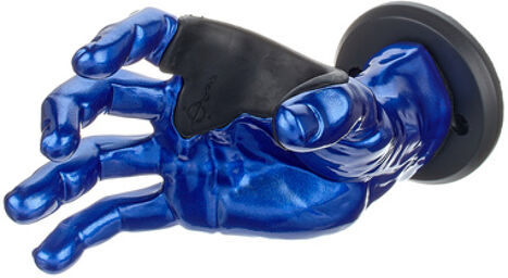 Male Hand Blue Metallic Right Bleu finition métallisée haute brillance