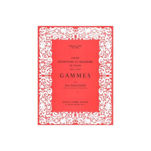 Rougnon - Gammes - Piano