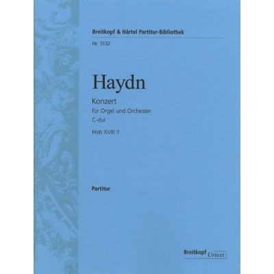 Haydn J. - Orgelkonzert C-dur Hob Xviii:1 - Conducteur
