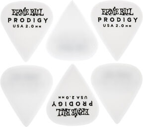 Prodigy Picks 2,0 mm White Blanc