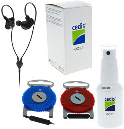 StageDiver SD-3 Clean Bundle Noir avec intérieur bleu métallisé