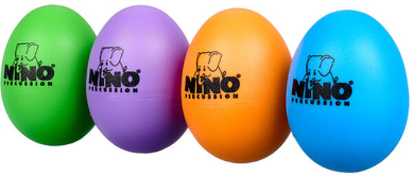 NINOSET21 Egg Shaker Set 4pcs