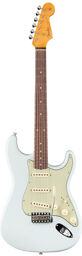 62 Poblano Strat Jmr ASB Super Faded Aged Sonic Blue