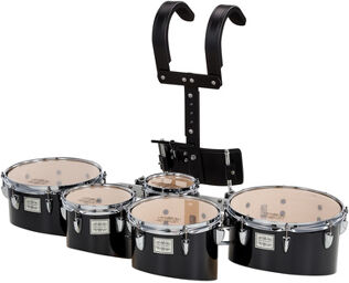 QT05 BL Marching Quint Tom Set Noir