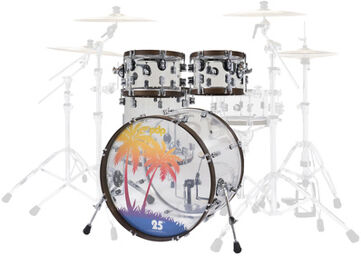 PDP 25th Anniv. Acrylic 4pc Clear Acrylic